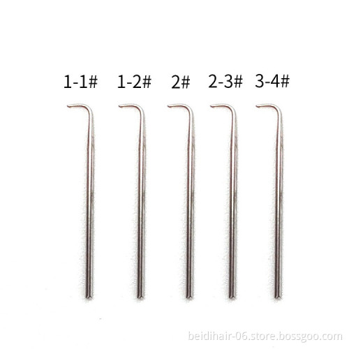 Copper Crochet Kit Strong Bronze Ventilating Hook with Needle Kit for Hair Extensions and Lace Closures Wigs Repair and Making